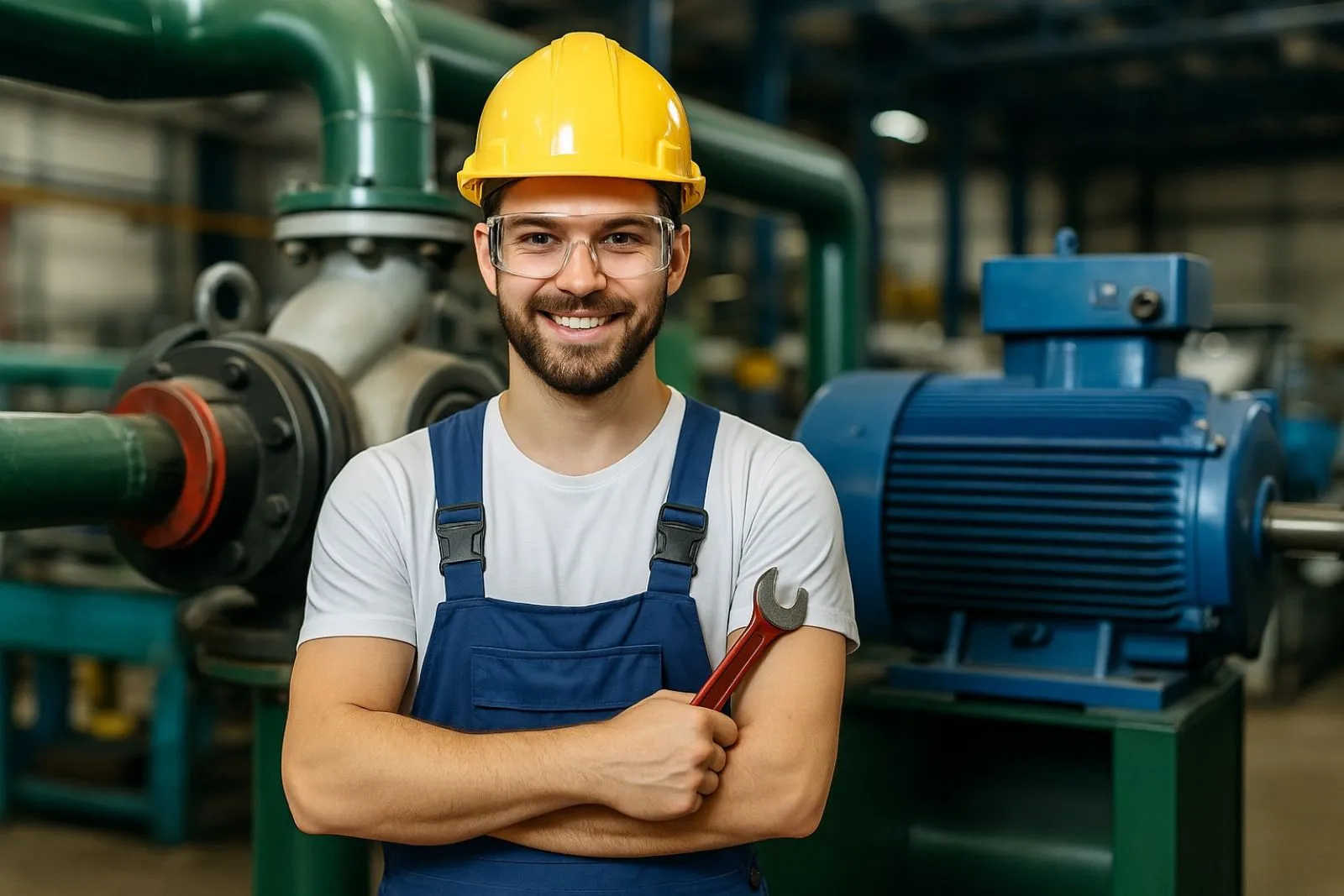 Anlagenmechaniker – Rohrsysteme, Anlagenbau, Hydraulik und Pneumatik in Montage & Service.